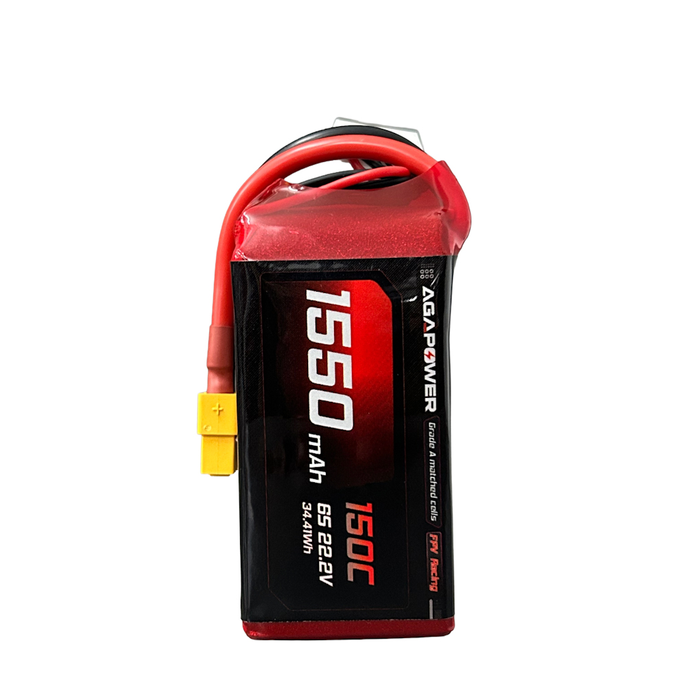AGAPOWER 1550mAh 22.2V 6s 150C LiPo Battery