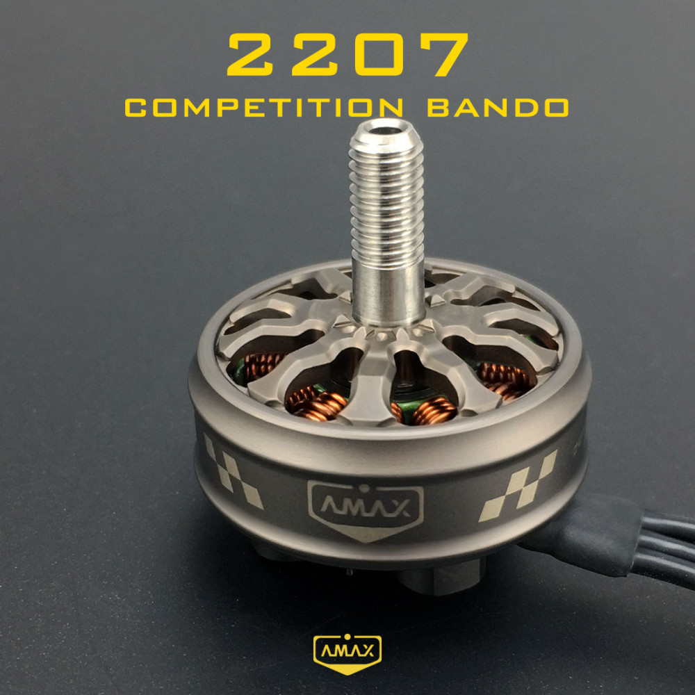 AMAX BRUSHLESS MOTOR 2207 COMPETITION BANDO (ULTRA ROBUST VERSION) FREESTYLE