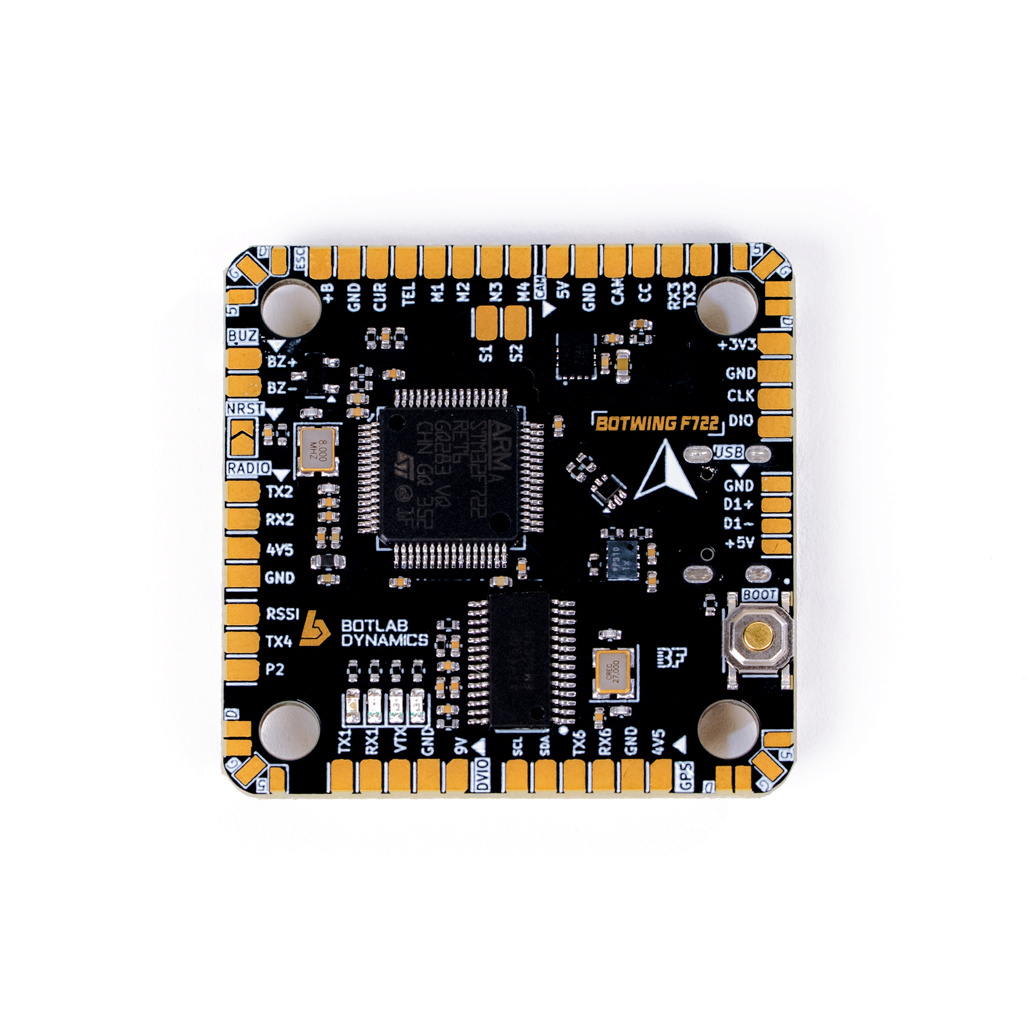 Botlab Dynamics BotWing F722 Flight Controller (Fully Solderless Design)