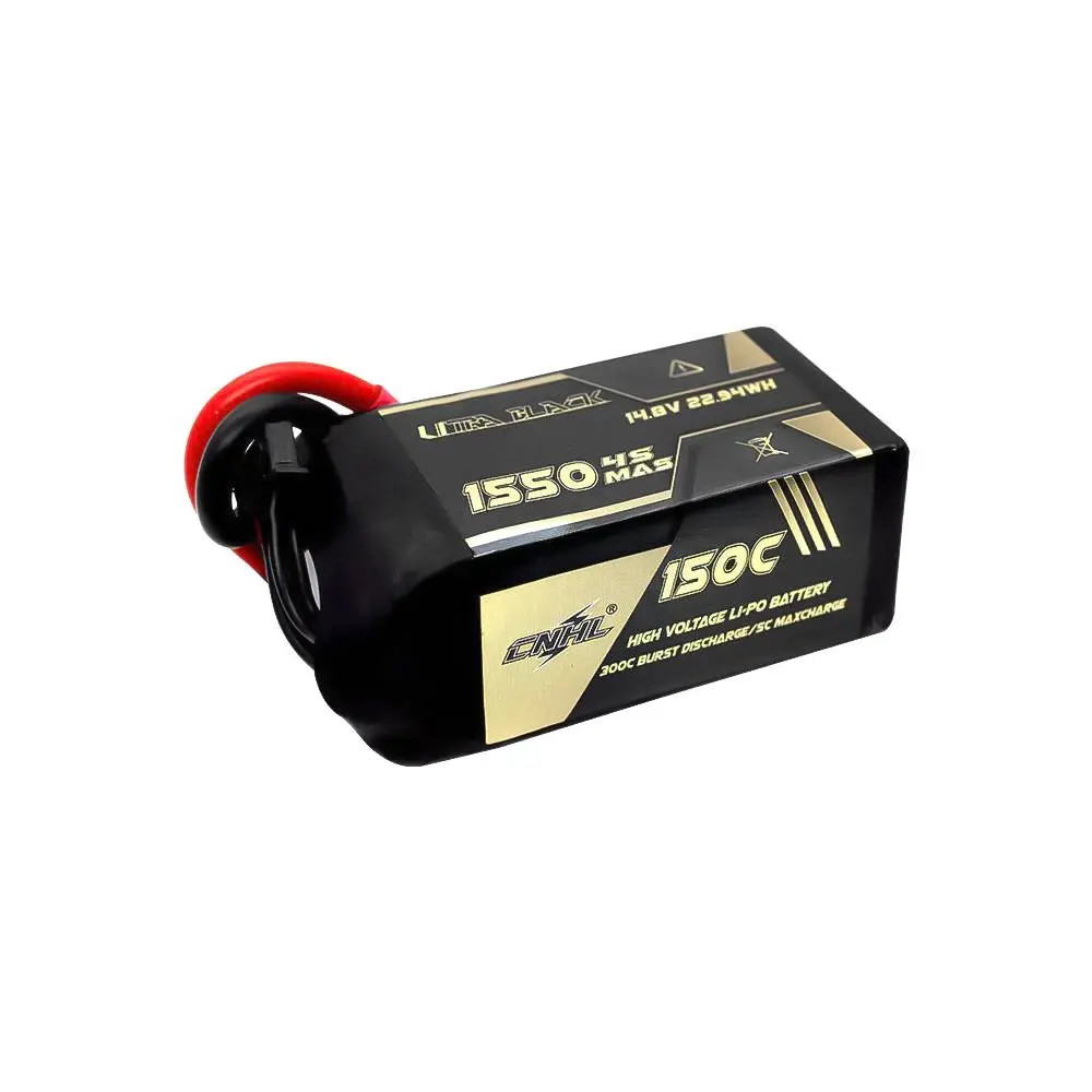 CNHL Ultra Black Series 1550mAh 150C 4S LiPo Battery – XT60