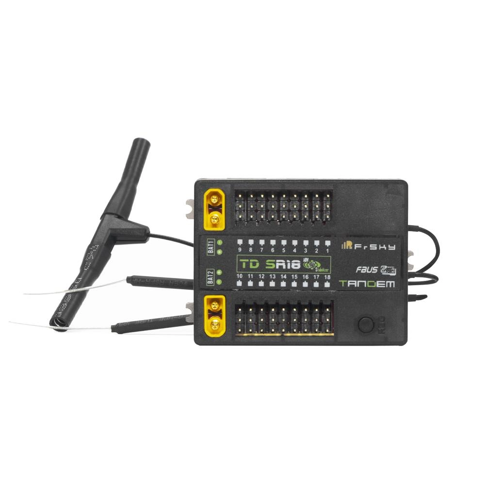 FrSky TD SR18 2.4GHz 900M Dual-Band Tandem Receiver w/ Antennas