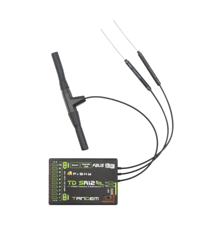 FrSky Tandem TD SR12 Dual-Band Receiver w/ ADV Stabilizer