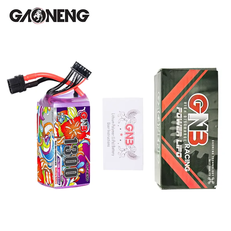 GAONENG GNB LiHV 6S 22.8V 1300mAh 120C XT60 LiPo Battery