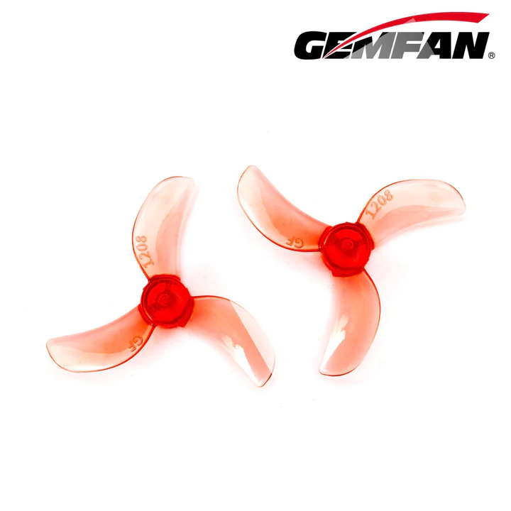 Gemfan 1208-3 (31mm) PC Durable – (4CCW+4CW)