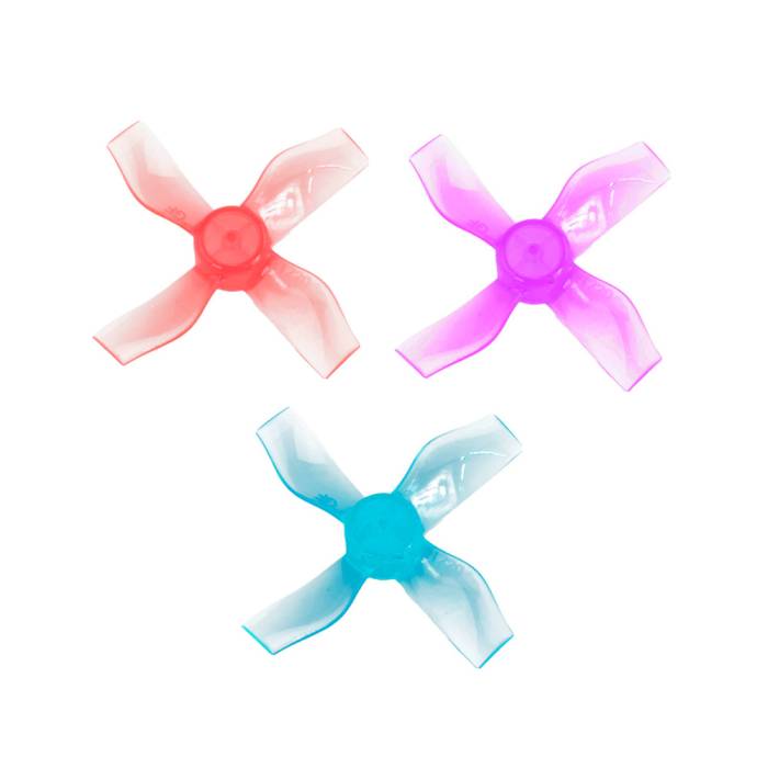 Gemfan 1220-4 31mm 4-Blade Whoop Propeller (0.8mm Shaft – Set of 8)