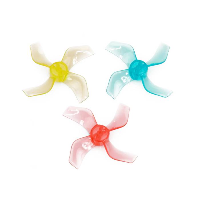 Gemfan 1636-4 40mm 4-Blade Whoop Propeller (Set of 8) – 1mm Shaft