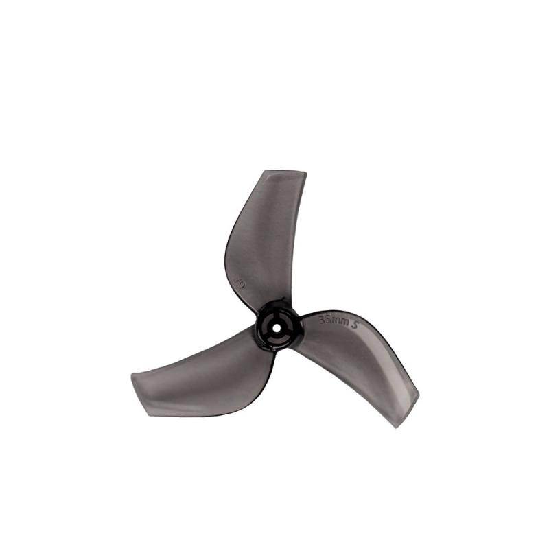 Gemfan 35MMS 3-Blade Propeller (Set of 8) – 1mm Shaft