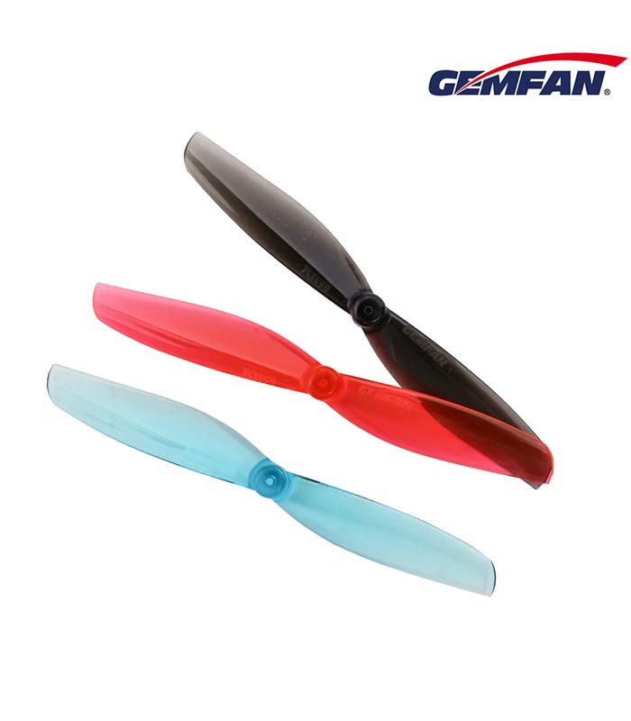 Gemfan 65mm Bi-Blade 2.5″ Prop 8 Pack (1.5mm Shaft)