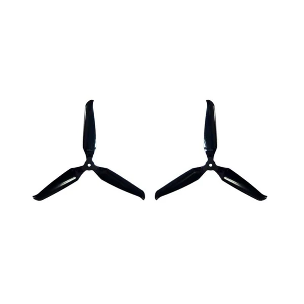 Gemfan 8041 Folding 3 Blade Glass Fiber Nylon – Black Propeller (1 Pair CW + CCW)