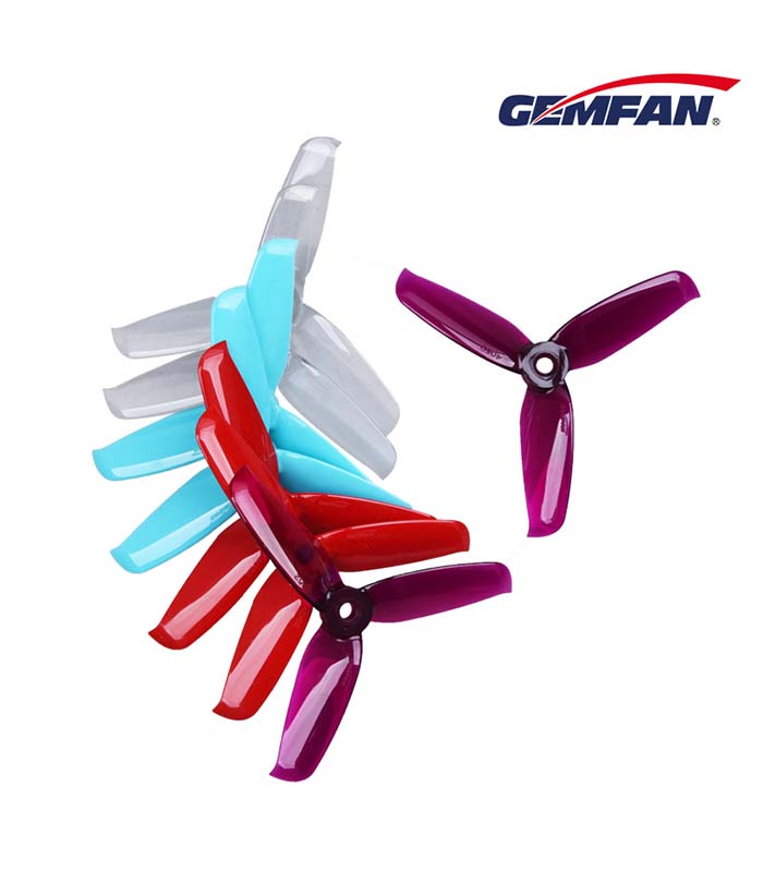 Gemfan Flash 4052 Tri-Blade 4″ Prop 4 Pack