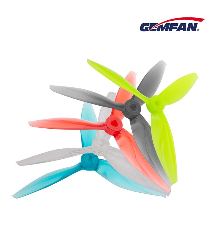 Gemfan Flash 5144 Tri-Blade 5″ Prop 4 Pack