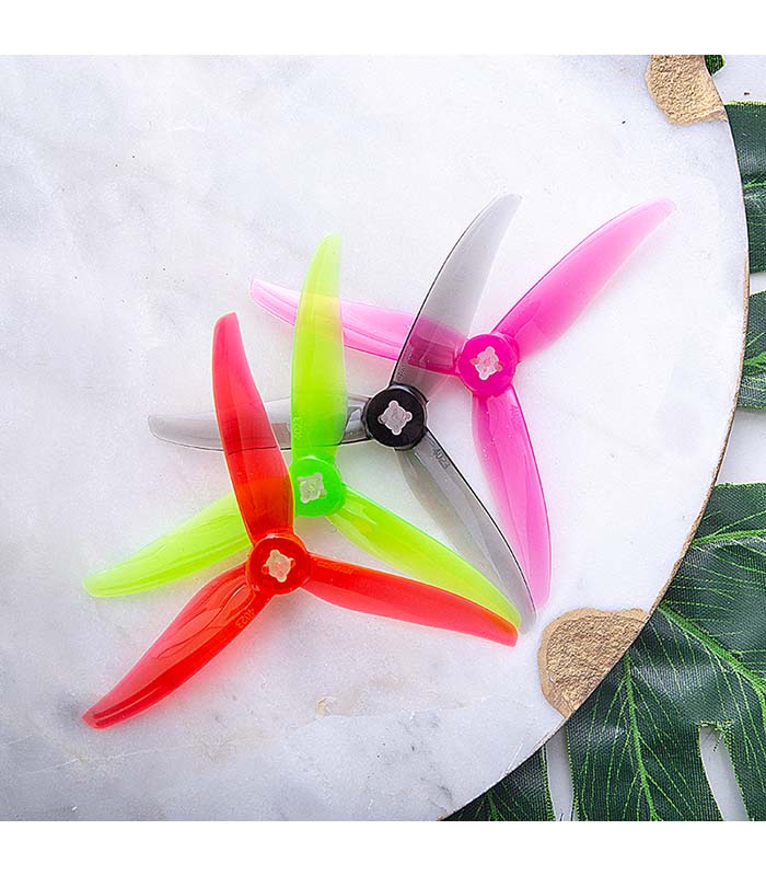 Gemfan Hurricane 4023 Durable Tri-Blade 4″ Prop 4 Pack