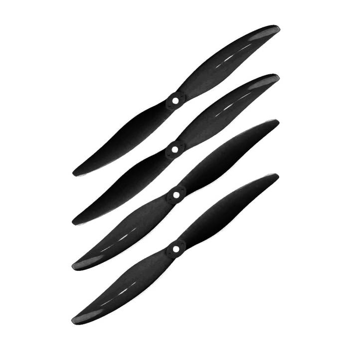 Gemfan LR 7035 2-Blade Propeller – 5mm (Set of 4) Black