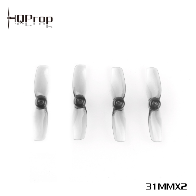 HQ Micro Whoop Prop 31MMX2 (2CW+2CCW)-Poly Carbonate-1MM Shaft