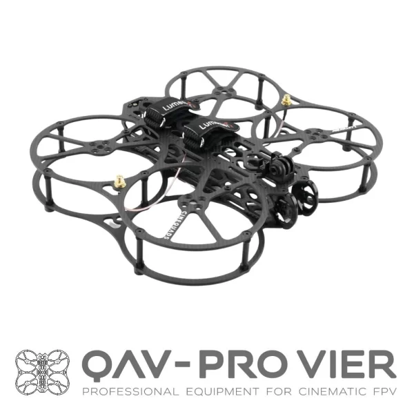 Lumenier QAV-PRO Vier Whoop 4″ Cinequads Edition Frame Kit