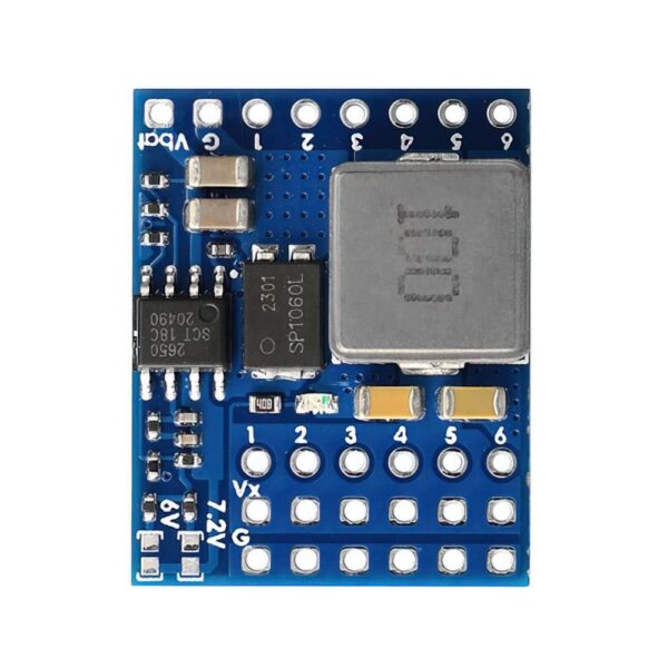 MATEKSYS Servo PDB w/ BEC 5.5-36V to 5-8.2V – SVPDB-8S