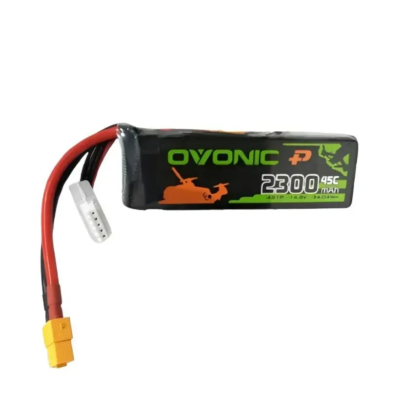 OVONIC 2300mAh 45C 4S1P LiPo Battery with XT60 Plug