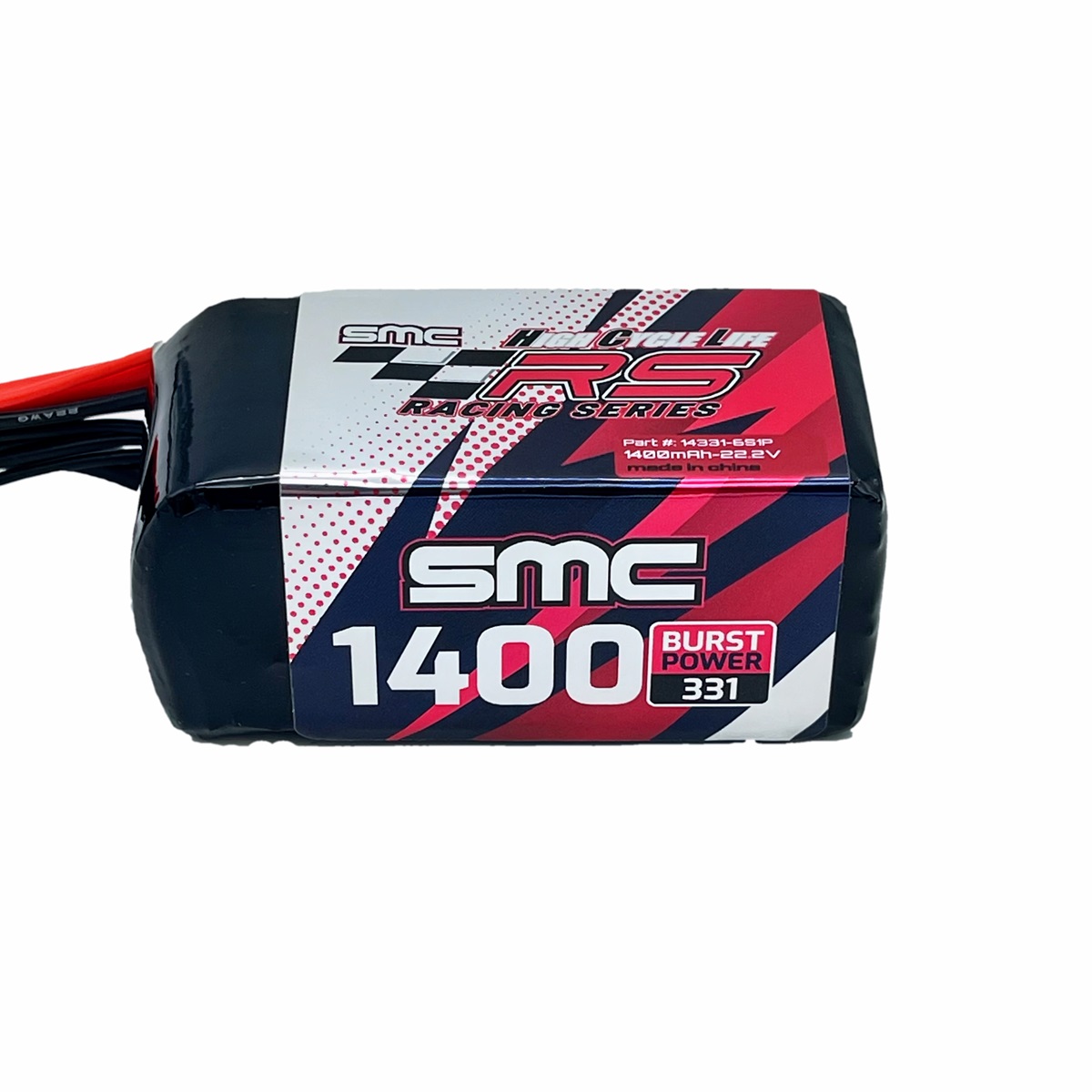 SMC HCL-RS 1400mAh 6S Lipo Battery