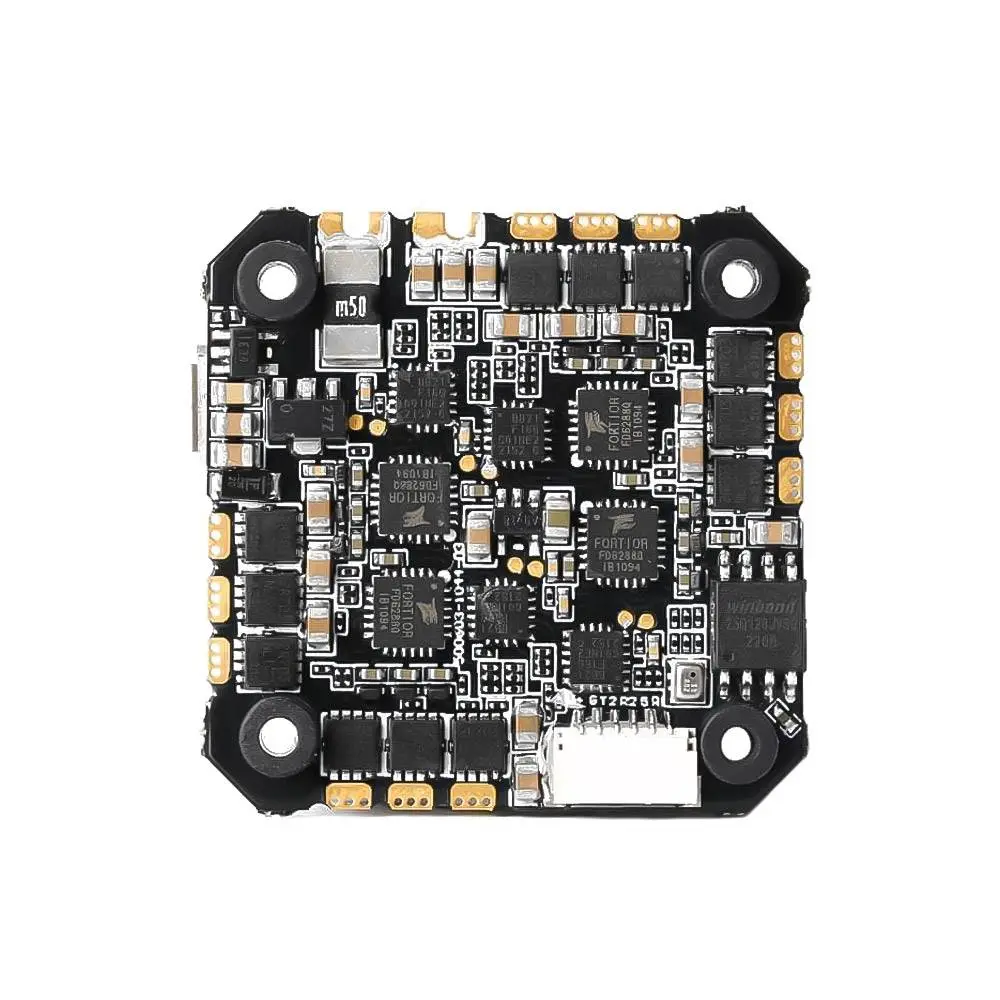 T-Motor F7 AIO - F722 FC + 45A 2-6S BLHeli_S ESC (HD + Analog) - 25x25